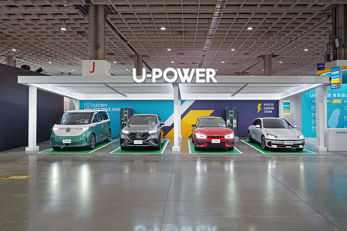 U-POWER 現身 2024 臺北車展 邁入 EV 2.0 時代 超高速充電與優質體驗是決勝關鍵